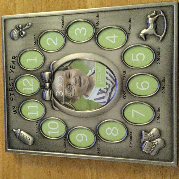 My First Year Picture Frame - Picture 1 of 2